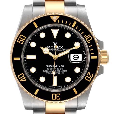 gold and silver submariner rolex|Rolex Submariner brand new price.